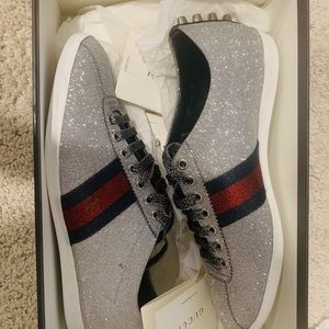 Gucci glitter shoes